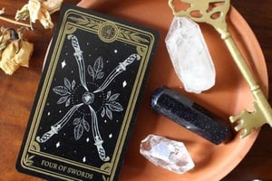 New Orleans: Paranormal upplevelse med tarotkortläsning