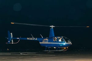 Nowy Orlean: Nocna wycieczka helikopterem po City Lights