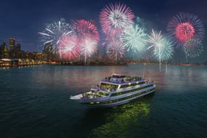 City Cruises NYC: NYE Buffet Dinner Fireworks Harbor Cruise