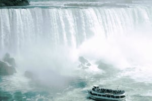 Vanuit NYC: Dagtocht Niagara Falls met optionele boottocht