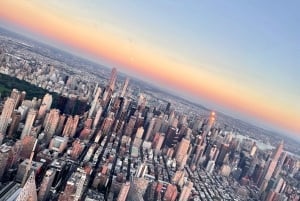 Depuis Westchester : Tour panoramique de la ville de New York en hélicoptère