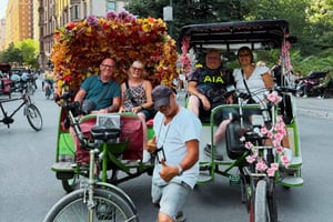 Hollywood i Central Park: Rickshaw-tur til kjendisers favorittsteder