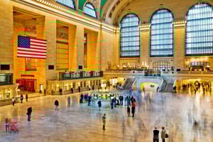 New York City: Guided Private Glass-Top Bus Tour at Night