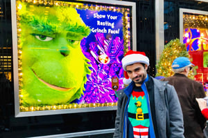 New York Holiday Lights and Movie Sites Bus Tour