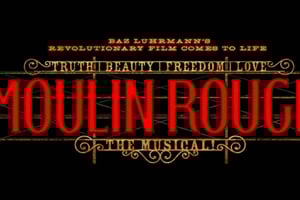 NYC: Moulin Rouge! the Musical on Broadway