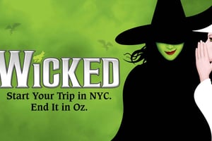 NYC: Wicked The Musical op Broadway