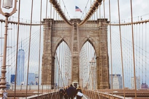 Wycieczka piesza po moście Brooklyn Bridge i dzielnicy Dumbo