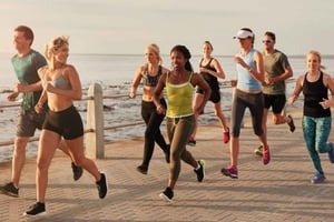 Nice: Running Food Tour with a stop at a traditional bakery