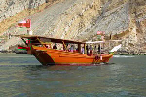 Desde Jasab: Tour de medio día de snorkel con observación de delfines