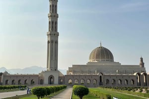 Von Muscat aus: Große Moschee-Wadi Shab-Fins Beach und Sinkhole