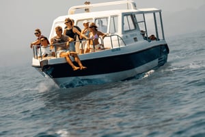 Muscat: Dolfijnen kijken en snorkelen