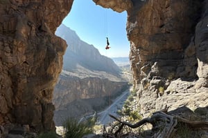Nizwa: Abseiling og rebgynge-eventyr