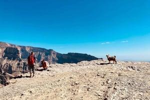 Nizwa: Spacer po balkonie Jebel Shams i przygoda na ferratach