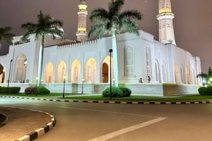 夜のサラーラ：ガーデンズモールとスークを訪れるイブニング市内ツアー