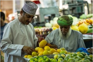 Seeb Souq e Omani House Experience com almoço