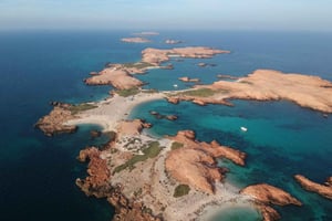 Oman: wycieczka z nurkowaniem na wyspach Daymaniyat