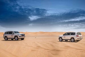 Solnedgangsørkenen Empty Quarter Desert - heldag med lunsj