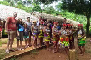 Indigenous Embera Village Tour Kanottur Dolda vattenfall