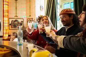 Å spise i Paris: Le Marais mat og vin