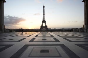 Déjeuner à la tour Eiffel et visite du deuxième étage