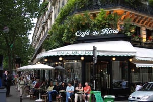 Franskundervisning på Cafe de Flore og guidet tur i Paris