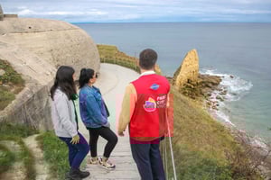 De Paris: Viagem de 1 dia às praias do Dia D da Normandia com almoço