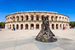 Bonjour Nîmes : visite privée de 2 heures à pied avec un guide de la région