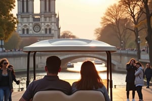 Paris: 4-timers privat golfvognstur med afhentning på hotellet