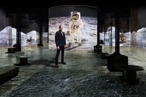 Paris: Atelier des Lumières inngangsbillett til Destination Lune