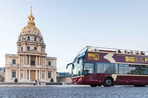 Paris: Big Bus Hop-on Hop-off Tour and Seine River Cruise