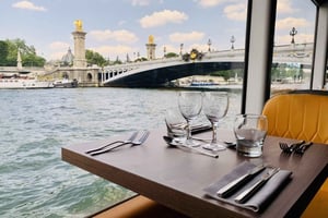 Paris: Bistronomisk cruise med tidlig middag