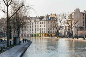 París: crucero por el canal de Saint-Martin y el río Sena