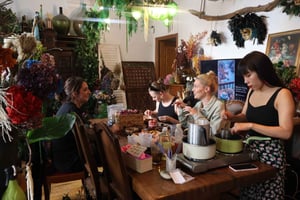 Paris: Blomsterduftende stearinlys - worskshop