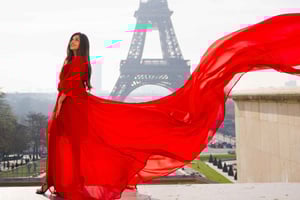 Parigi: Servizio fotografico del Louvre o passeggiata sui ponti della Senna e della Torre Eiffel