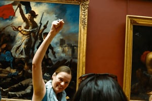 Paris - Louvren Louvre Museum Privat rundtur med biljetter som hoppar över linjen