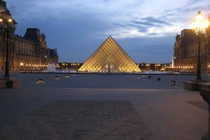 Louvre Museum tidsinställd entrébiljett med ljudguide