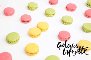 Pariisi: macaron-kurssi Galeries Lafayettessa