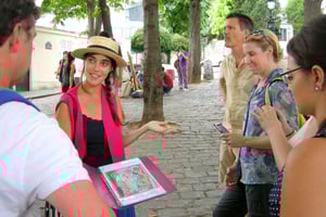 Paris: Magiska Montmartre, utan folkmassorna.