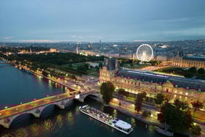 Middagskrydstogt nytårsaften i Paris Tidlig service