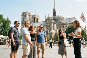 París: interior y tesoro de Notre Dame: tour guiado certificado