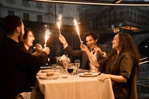 Parijs: Speciale dinercruise NYE op de Seine