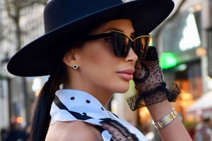 Париж: фотосессия в стиле Old Money с нарядами и аксессуарами