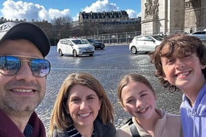 Paris: Privat tur med mellomlanding