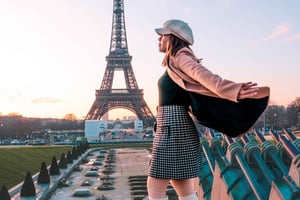 Paris: Privat fotosession nær Eiffeltårnet, 55 billeder