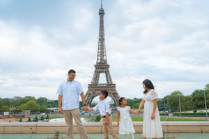 Paryż: profesjonalna sesja zdjęciowa z Wieżą Eiffla