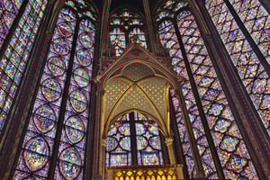Paris: Sainte-Chapelle inngang med Notre Dame utendørs tur