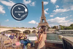 París: crucero por el Sena y crepe o galleta desde la Torre Eiffel
