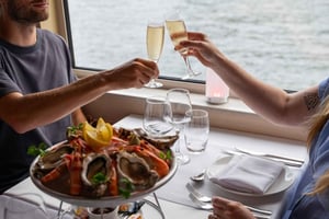 Paris: Frokostkrydstogt på Seinen fra Eiffeltårnet