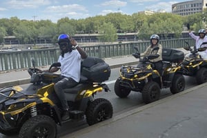 Quad bike ride to discover Parisian monuments