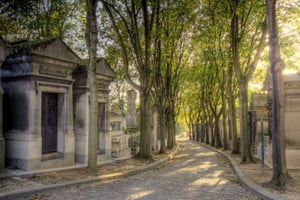 Kyrkogården Père Lachaise: Guidad tur i liten grupp på 2 timmar